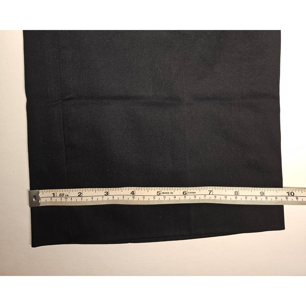 Eddie‎ Bauer Mens Black Flat Front Chino Pants Size 40x29 - Picture 3 of 6